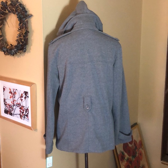 LEE Size Large Hoodie Button-Front Sweatshirt Cozy Classic Easy-Wear $58 NEW - Picture 7 of 15